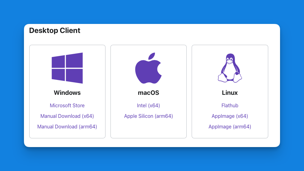 Actual Budget desktop clients