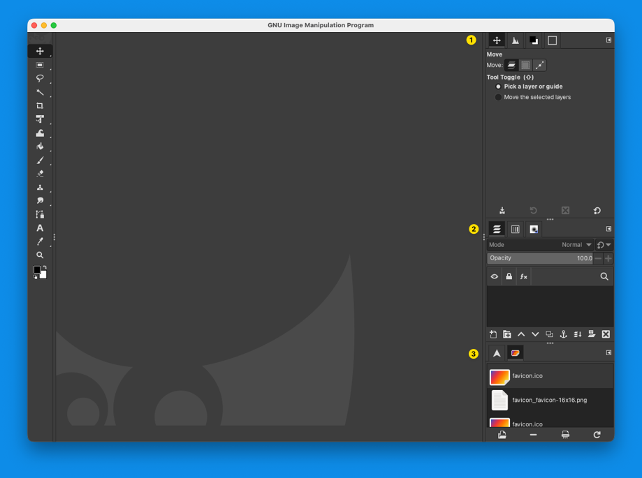 Make GIMP’s UI more familiar